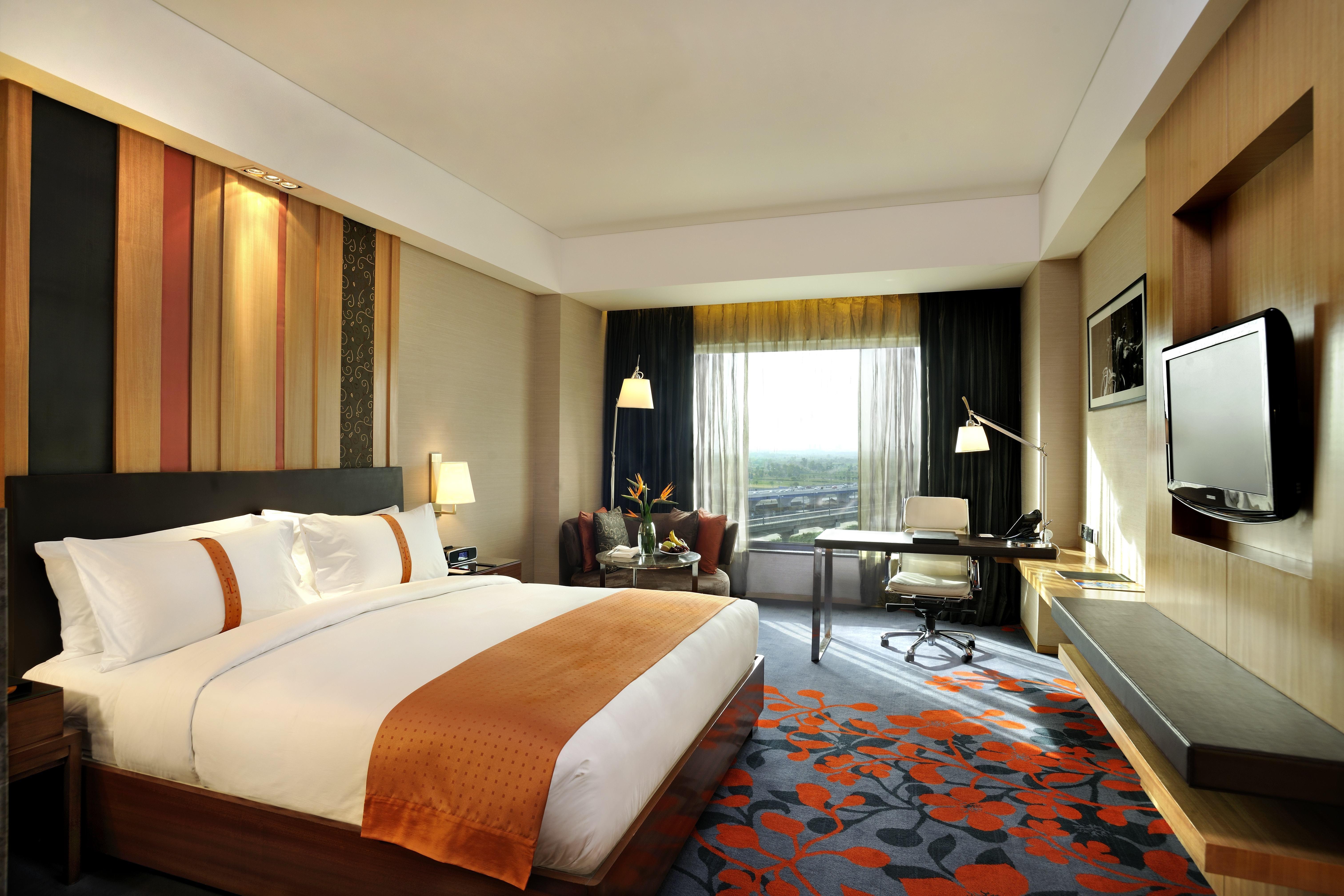 Holiday Inn New Delhi Mayur Vihar Noida By Ihg Cameră foto A room at the hotel